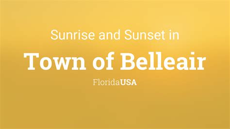 belleair town of.